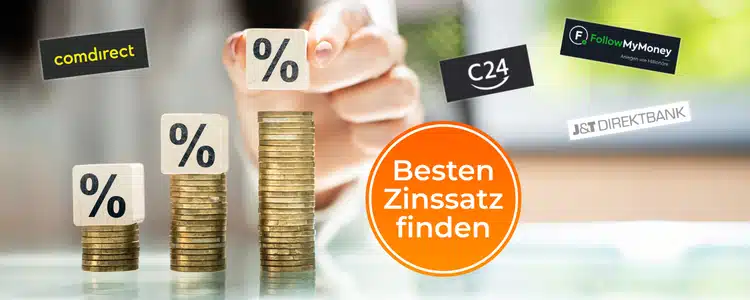 Beste Tagesgeldzinsen finden