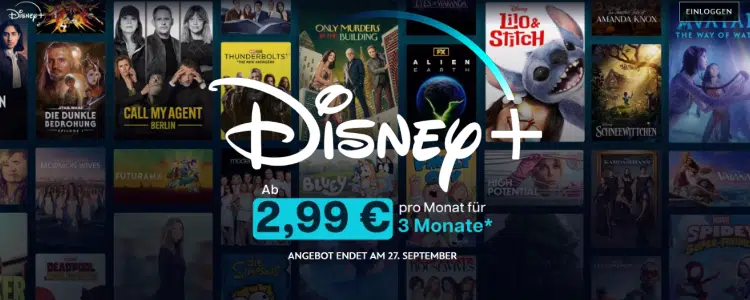 Disney+ ab 2,99€ monatlich
