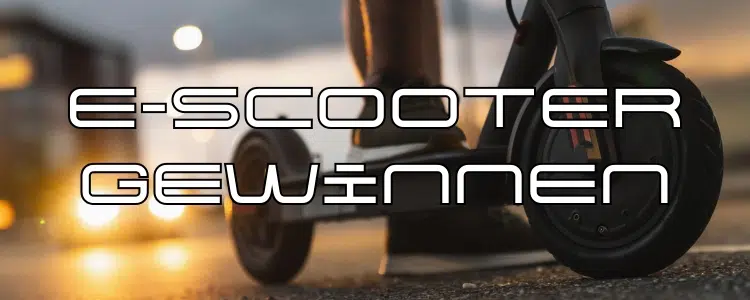 E-Scooter gewinnen