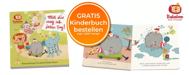 Gratis Kinderbuch bei Bababoo bestellen