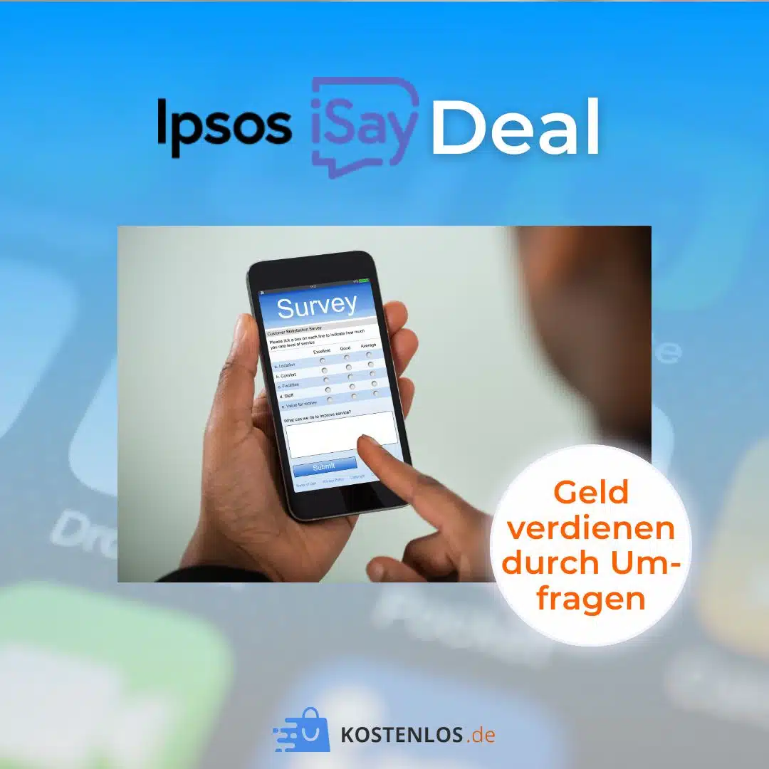 Ipsos i-Say: Umfragen beantworten & Gutscheine erhalten