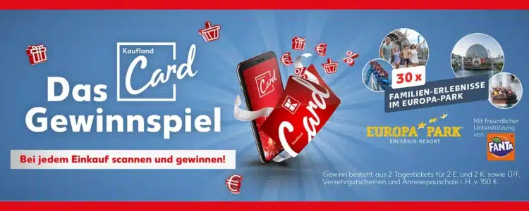 Kaufland Card-Gewinnspiel Oktober 2023