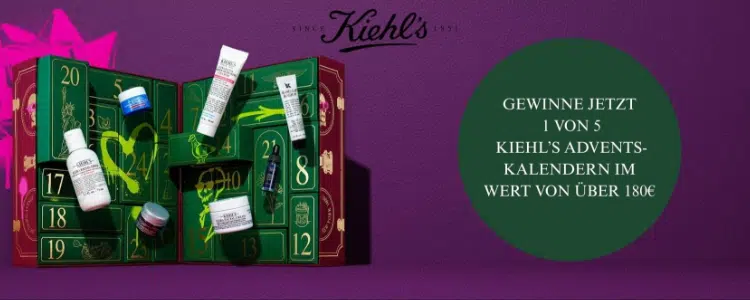 Adventskalender von KIEHL's gewinnen