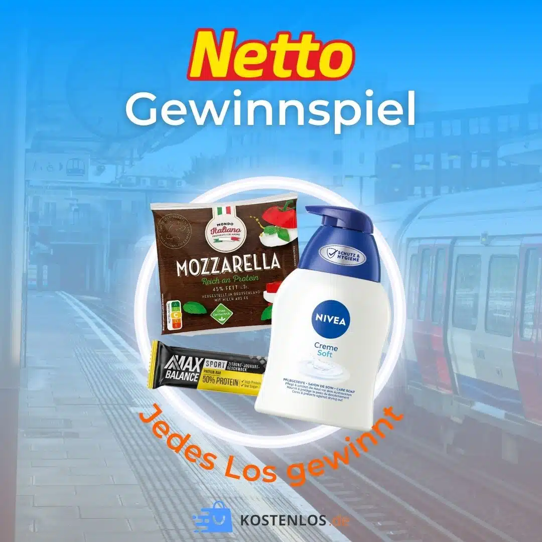 Netto Rubbellos-Gewinnspiel: Jedes Los gewinnt