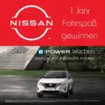 Nissan Gewinnspiel 1 Jahr Nissan Qashqai e-POWER fahren