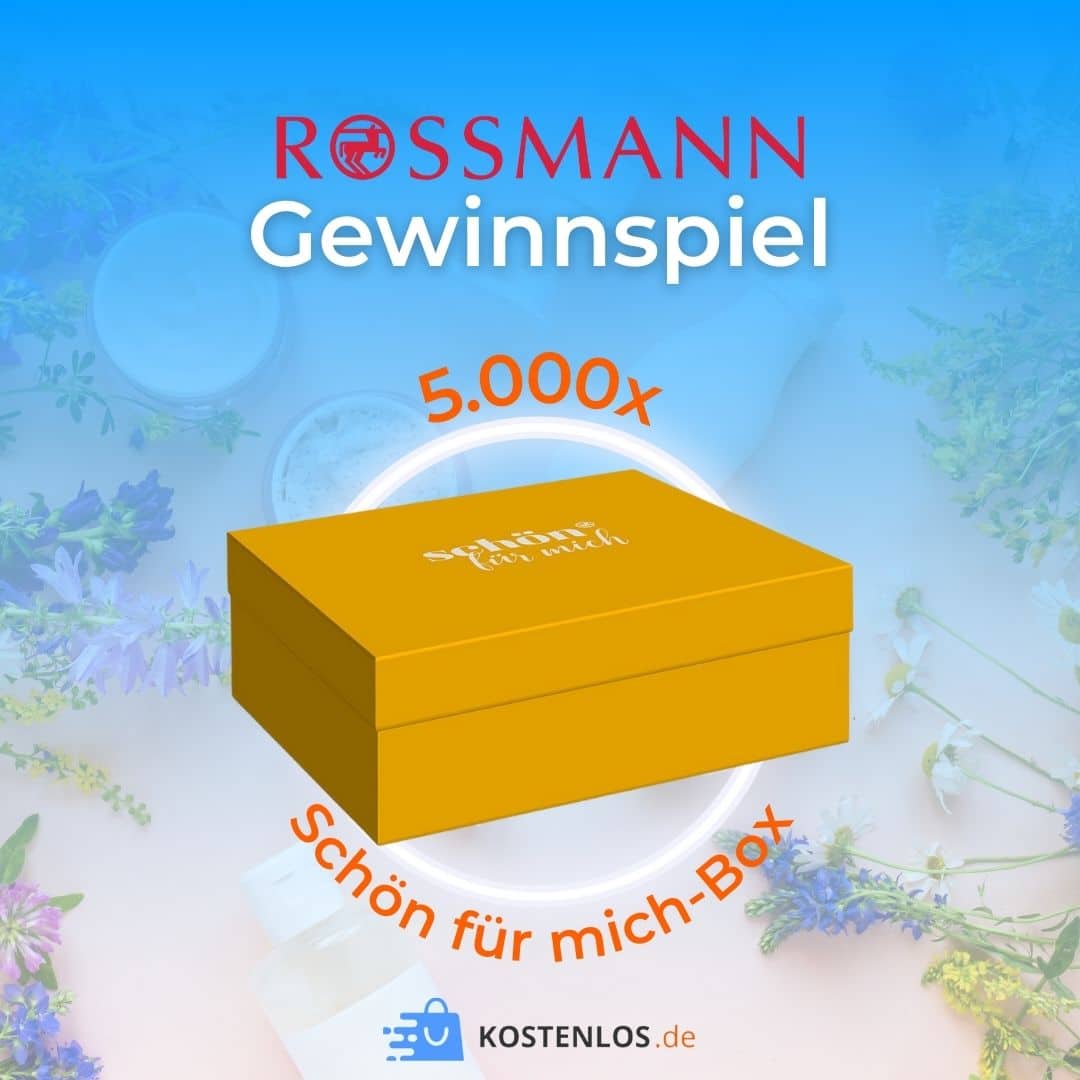 Rossmann Schön für mich-Box Verlosung im September