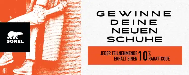 SOREL Gewinnspiel Schuhe gewinnen