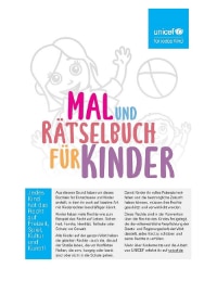 UNICEF Malbuch