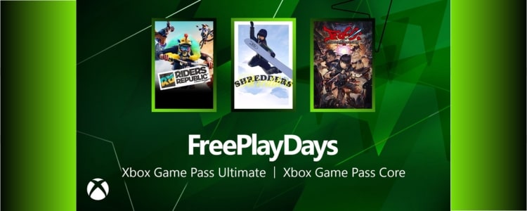Xbox Free Play Days bis zum 02.10.