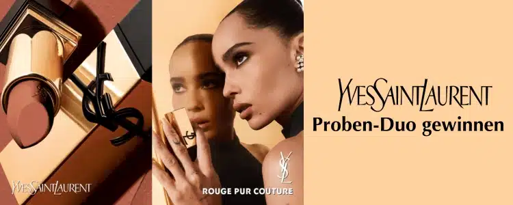 Lippenstift und Duftprobe von Yves Saint Laurent gewinnen