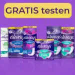 always Slipeinlagen gratis testen