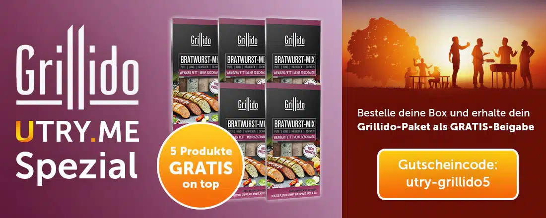 Grillido Grillwürstchen gratis mit UTRY.ME-Gutschein