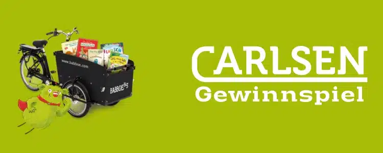 Carlsen Verlag Gewinnspiel Lastenfahrrad