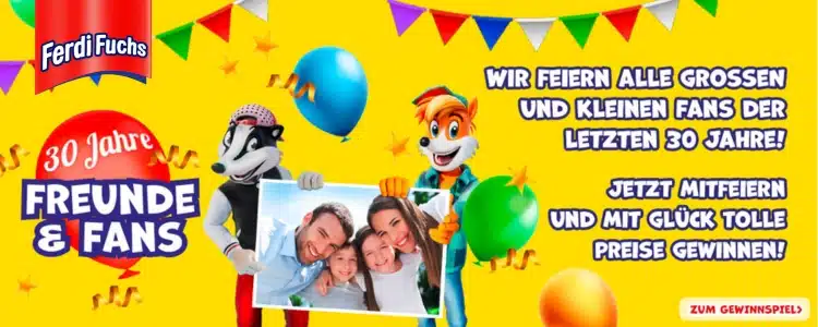 Ferdi Fuchs-Gewinnspiel 2024