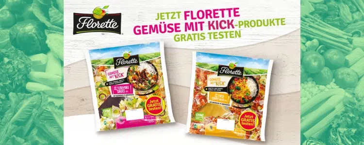 Gemüse mit Kick von Florette gratis testen
