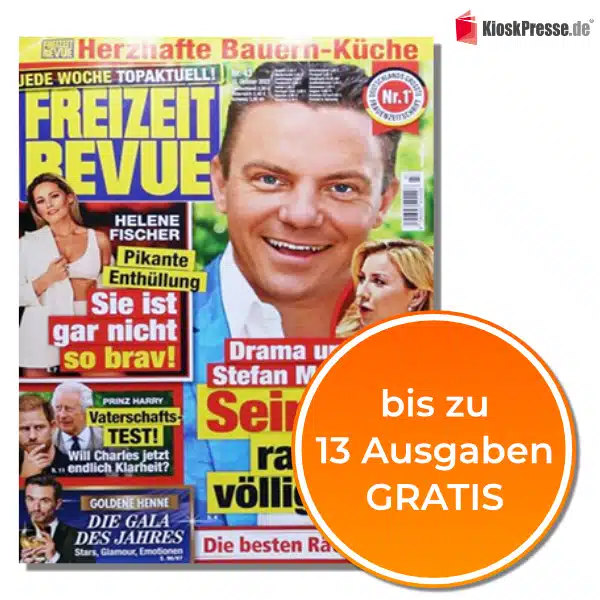 Freizeit Revue kostenlos sichern bis zu 13 Ausgaben gratis