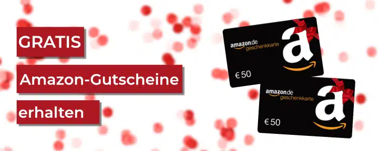 Gratis Amazon-Gutscheine