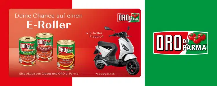 ORO di Parma E-Roller Gewinnspiel