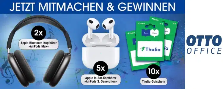 OTTO Office Gewinnspiel Musik