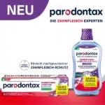 Parodontax gratis testen; Parodontax Zahnfleisch Stärkung & Schutz