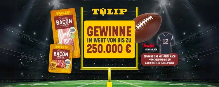 TULIP Gewinnspiel NFL