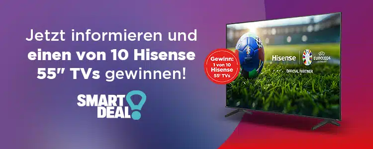Vodafone Gewinnspiel; Hisense Fernseher gewinnen