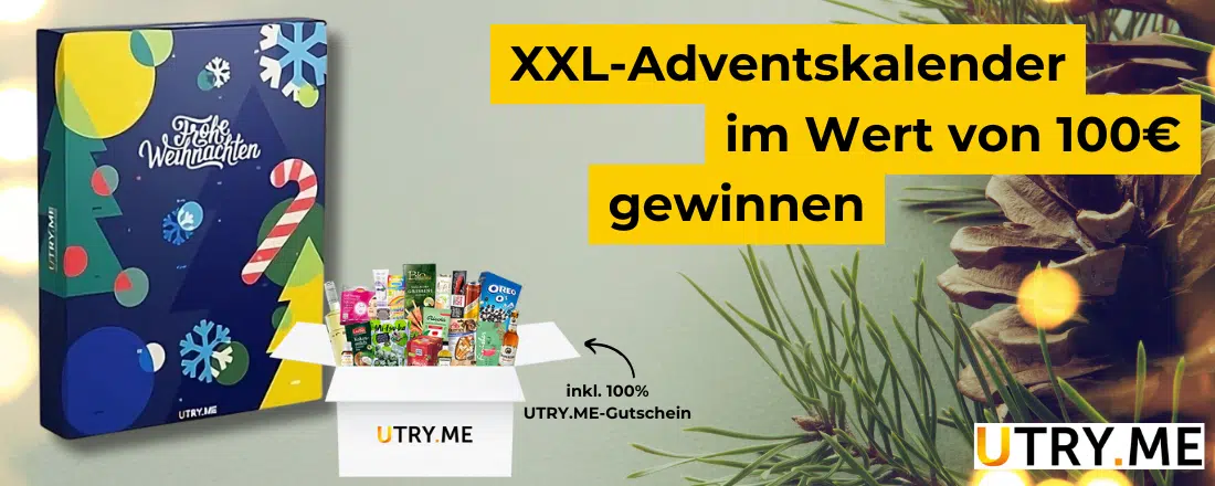 XXL-Adventskalender von UTRY.ME gewinnen