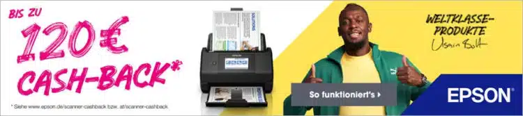 Cashback auf Epson bei OTTO Office