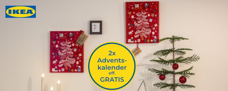 2x IKEA-Adventskalender effektiv gratis