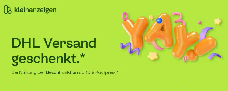 Aktionscode Kleinanzeigen Dhl