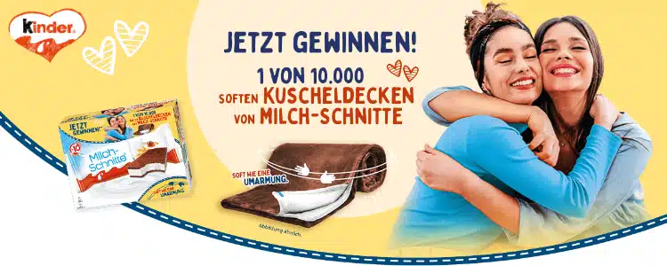 kinder Milch-Schnitte-Gewinnspiel