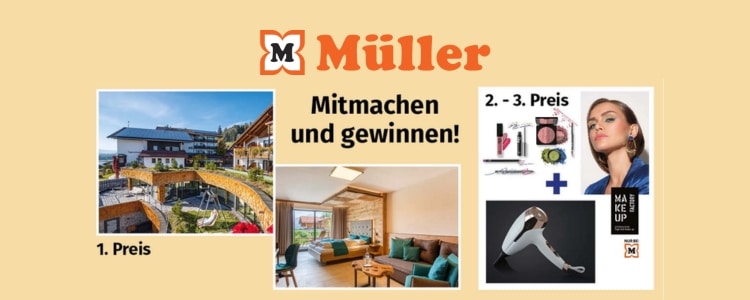 Müller Gewinnspiel Lifestyle Januar 2024