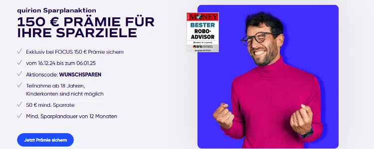 150€ quirion Bonus

