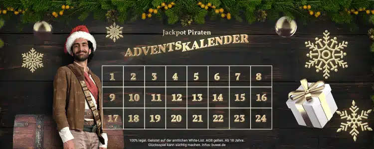 Adventskalender von JackpotPiraten