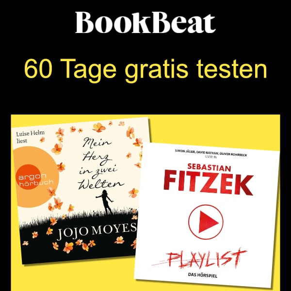 Bookbeat gratis testen: 2 Monate unbegrenzt Hörbücher hören