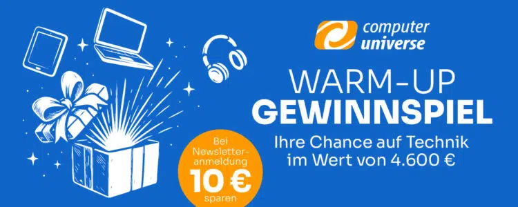 Computeruniverse Gewinnspiel