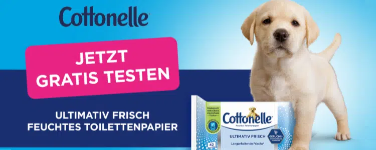 Cottonelle gratis testen