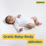 Gratis Babybody von Zeeman