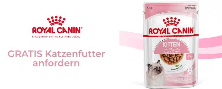 Kitten-Futter von Royal Canin anfordern