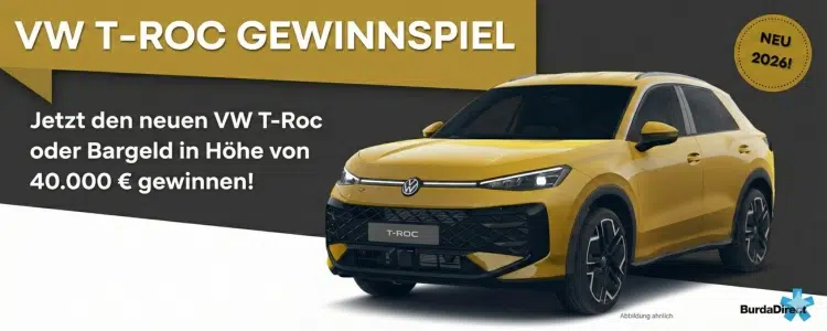 VW T-Roc bei Burda Direct gewinnen