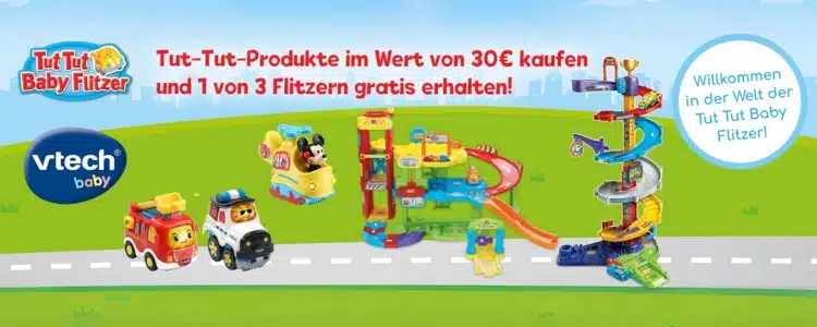 Vtech Tut Tut Baby Flitzer gratis