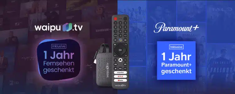 Angebot waipu.tv + Paramount+