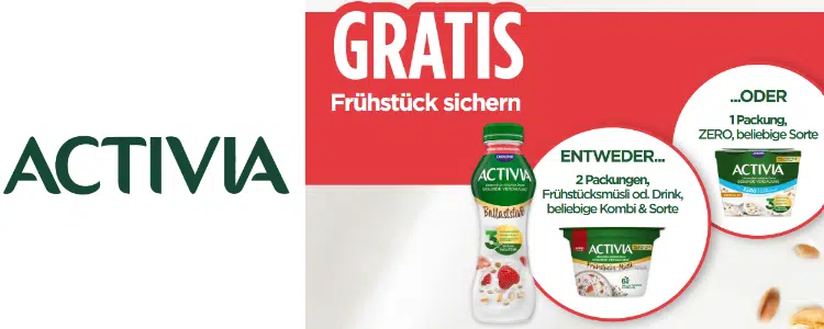 Activia gratis testen