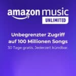 Amazon Music Unlimited 30 Tage testen