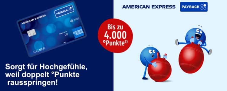 AMEX Payback; 4.000 Punkte extra