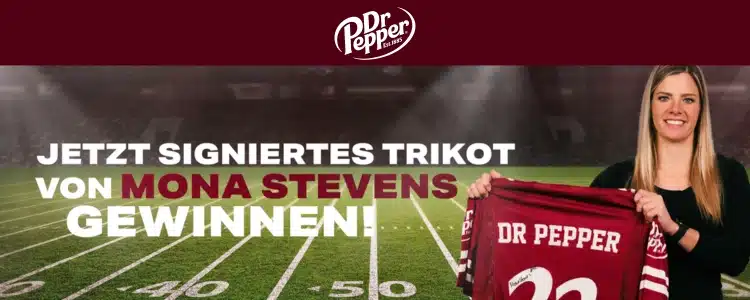 Dr. Pepper Gewinnspiel Trikot