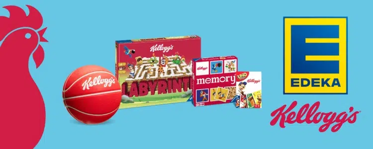 Kellogg's Gewinnspiel Spielepaket