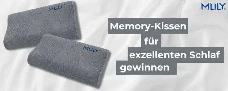 Memory-Kissen von MLILY gewinnen