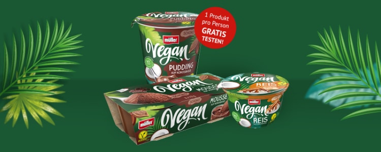 Müller vegan gratis testen