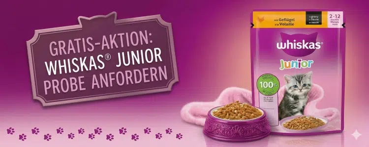 Gratis Whiskas Junior Probe